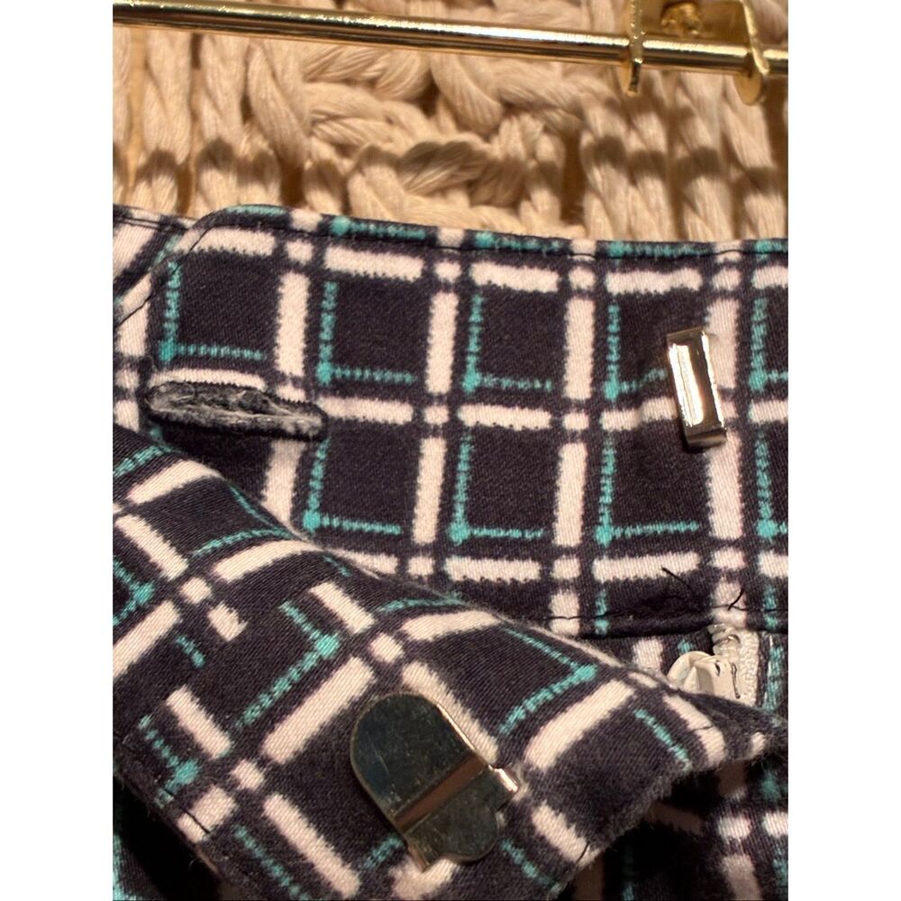 St. John St.John Window Pane Plaid Pants Emma Luxury Collection Size 10 - Picture 11 of 14